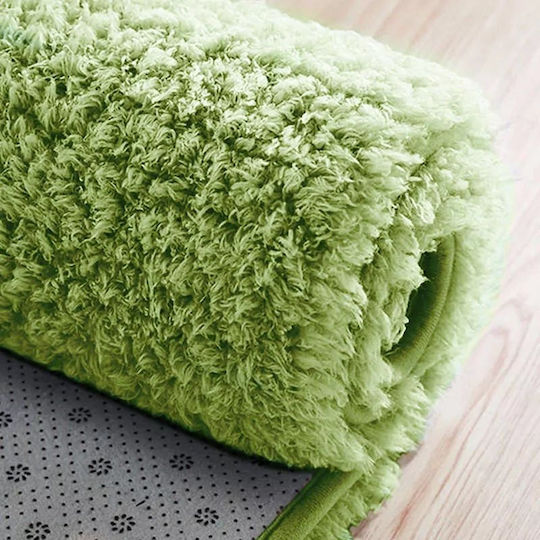 Strado Carpets Alpaca Runner Rug Green 80x150cm