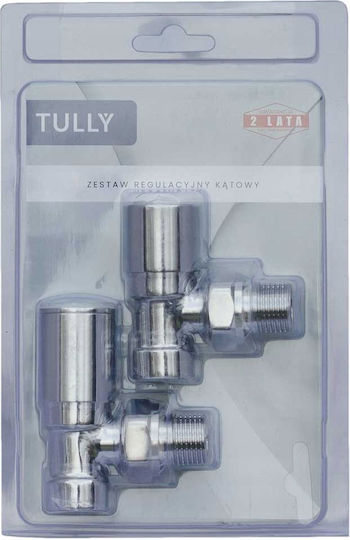 Set Colțar Reglabil Tully Crom Tzrk Cr
