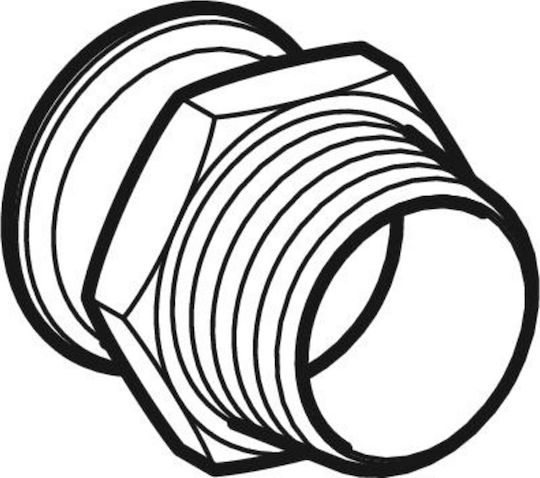 Geberit Mapress Copper Transition Connector Male Thread D22-r1 20