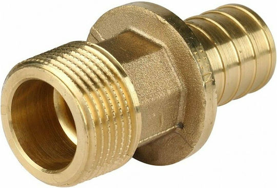Rehau Transition Connector Rx 25x3/4 Gz Rautitan Brown Dwz