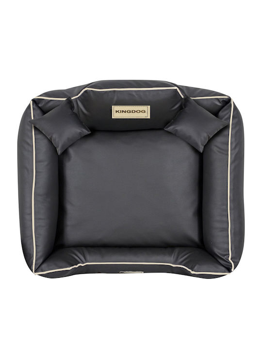Aio Factory Pat Antiderapant Detasabil Din Piele Ecologica 100x75cm Negru Kingdog