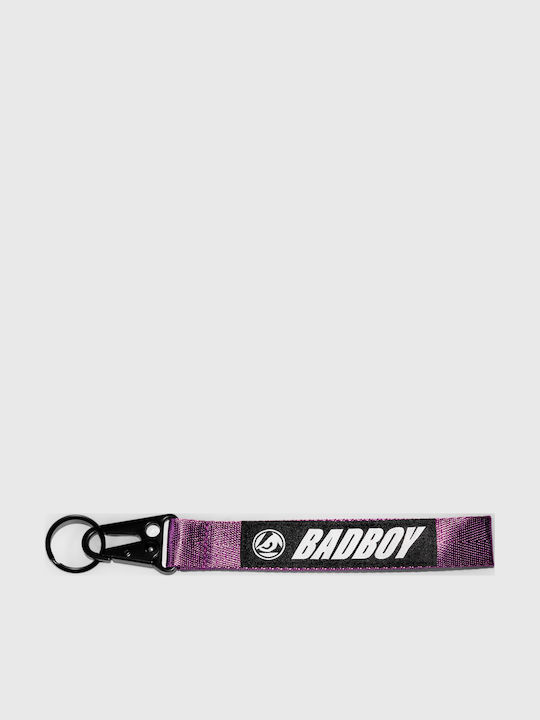 Μπρελόκ Λουράκι Καρπού Badboy Logo Wrist Lanyard Purple