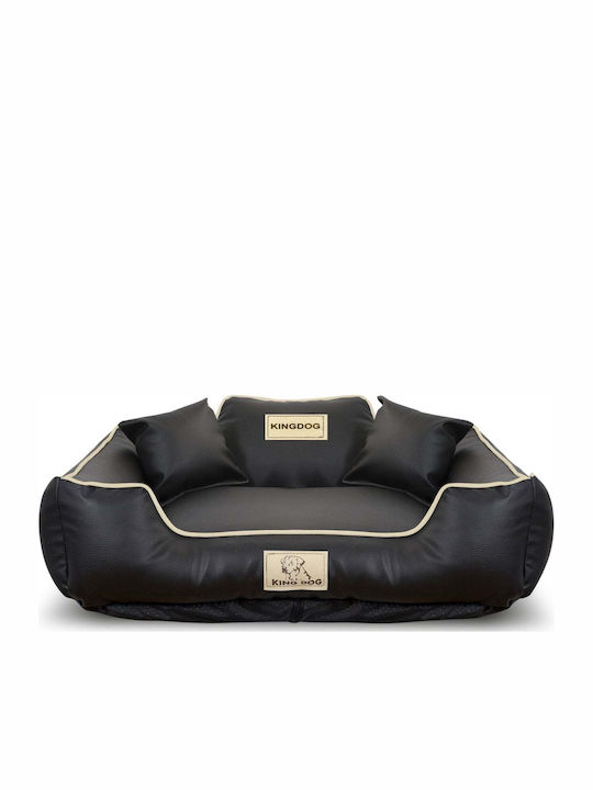 Aio Factory Pat Antiderapant Detasabil Din Piele Ecologica 100x75cm Negru Kingdog