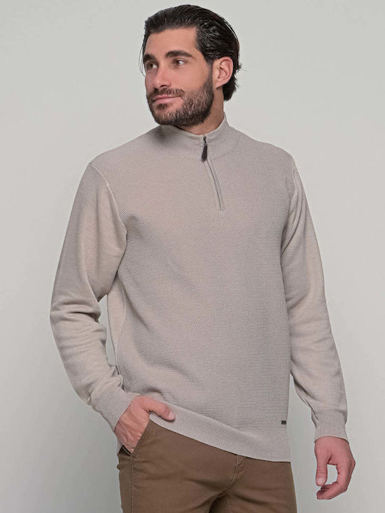 Πουλόβερ Μακρυμάνικο Beige