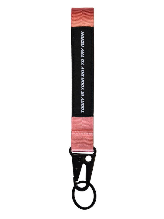 Μπρελόκ Λουράκι Καρπού Badboy Logo Wrist Lanyard Baby Pink Μπρελόκ Λουράκι Καρπού Badboy Logo Wrist Lanyard Baby Pink