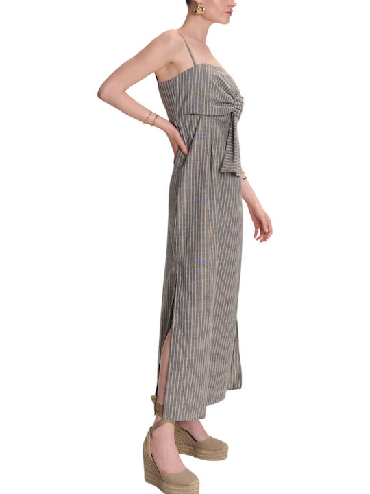 Καλοκαιρινό Maxi Φόρεμα grey