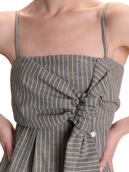 Καλοκαιρινό Maxi Φόρεμα grey