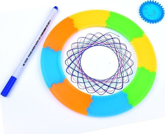Set De Desen Spirograf Spirale Creative Ajutor Pentru Desen Ta0080 Edukamp