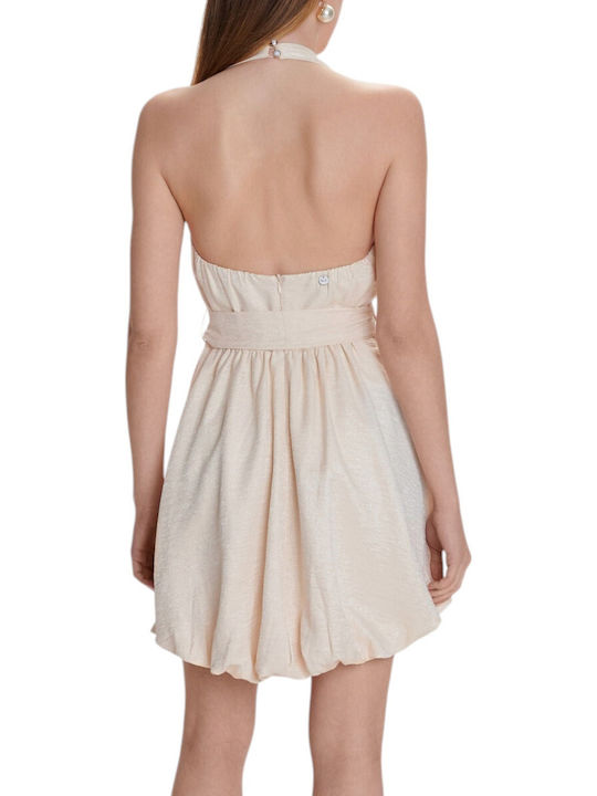 Summer Mini Dress for Wedding Christening Vanilla