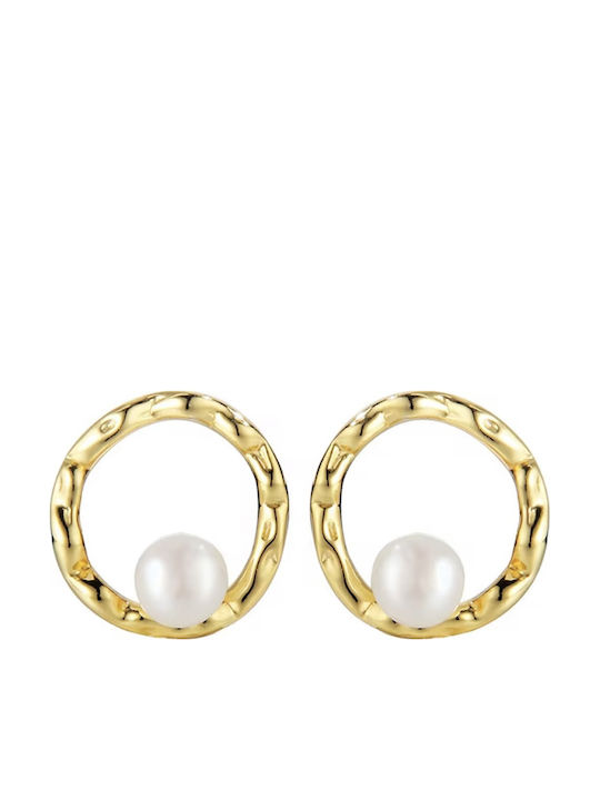 Gold Plated Silver Earrings