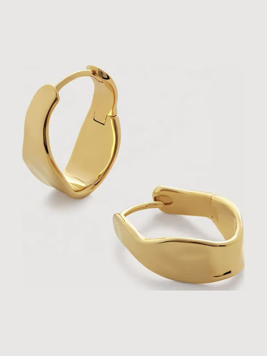 Gold Plated Silver Earrings