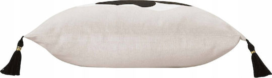Douceur d'Intérieur Sofa Cushion Issey in 100% Cotton Multicolour 45x45cm
