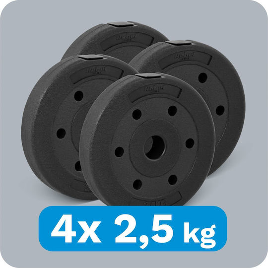 Σετ Δίσκοι 4 x 2.5kg Φ31mm