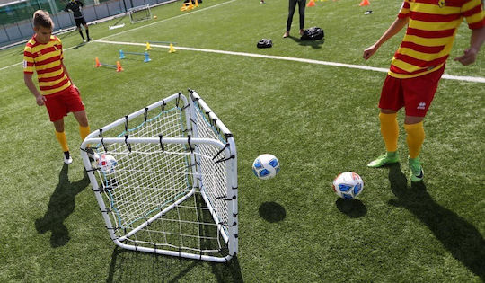 Yakimasport Plasă Recuperare Mingi pentru Antrenament Fotbal 110x110cm