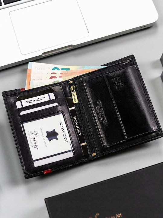 Men's Wallet with RFID Black