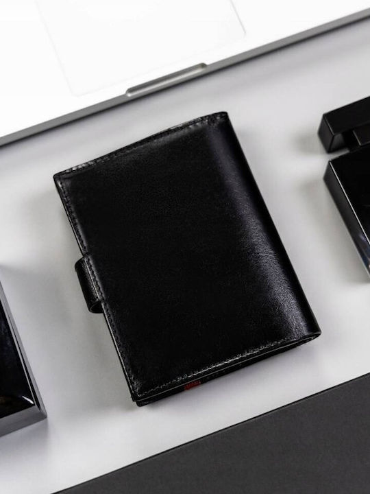 Мъжки Портфейл с RFID Черен