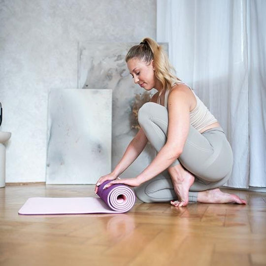 Στρώμα Γυμναστικής Pilates Μωβ