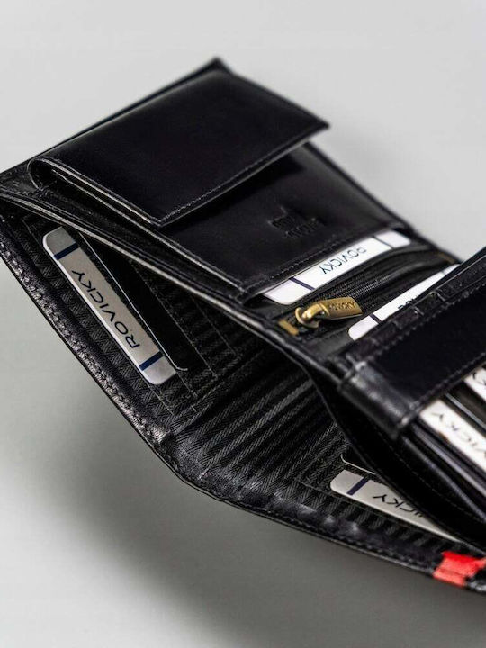 Ανδρικό Πορτοφόλι με RFID Μαύρο