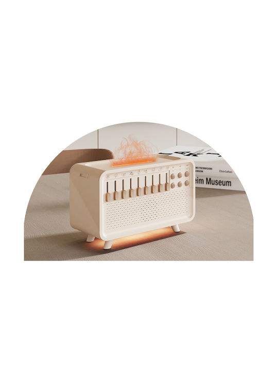 Lumini LED Dispozitiv de aromaterapie cu temporizator Alb 200ml