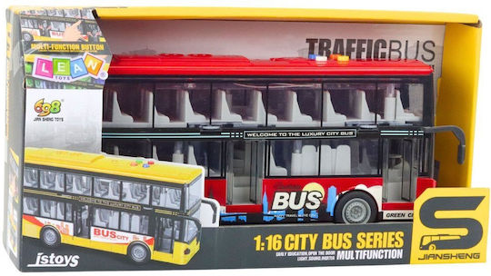 Lean Toys City Λεωφορείο 1:16