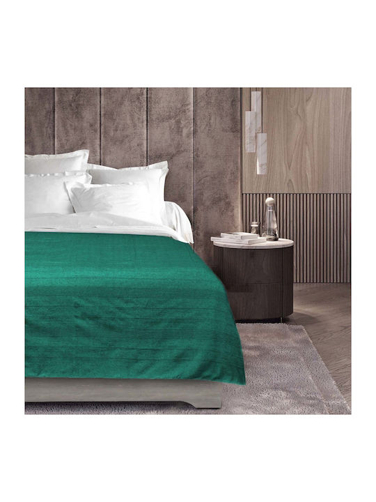 Douceur d'Intérieur Κουβέρτα Πικέ Ημίδιπλη 180x220εκ. Πράσινη