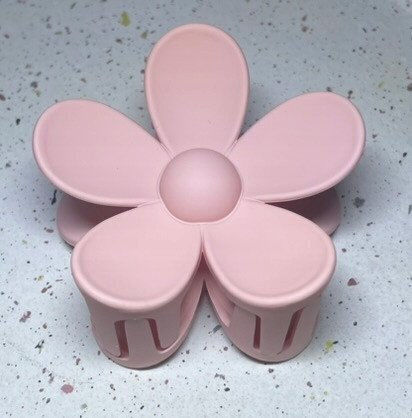 ecarla Κλιπ για Μαλλιά με Λουλούδι Buckle Flower Xl Ροζ