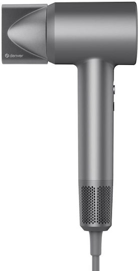 Πιστολάκι Μαλλιών Denver Hdd-1400dgr Dark Gray Led Display