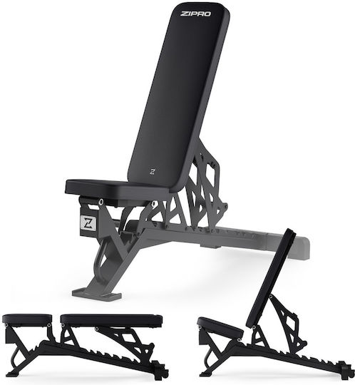 Zipro Nocardio Ρυθμιζόμενος Πάγκος Γυμναστικής