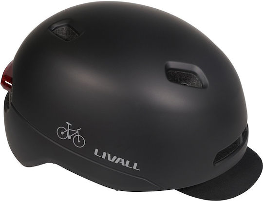 Livall Helm für Elektro-Roller in Schwarz Farbe