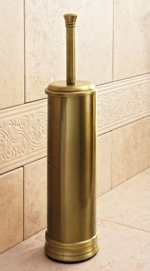 Gedy Metallic Toilet Brush Gold