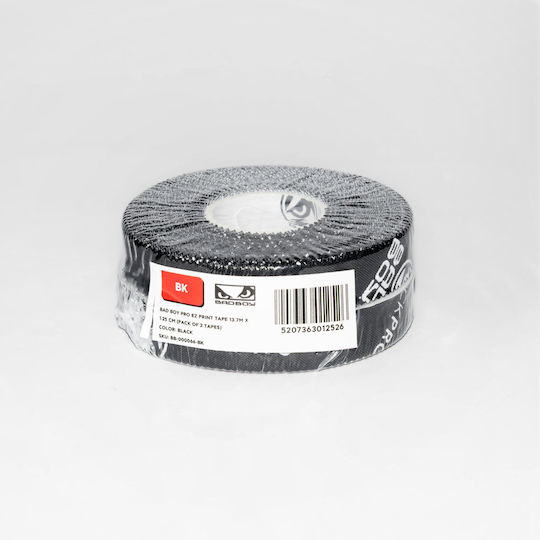 Bad Boy Adhesive Sport Tape 1.25cm x 13.7m Black