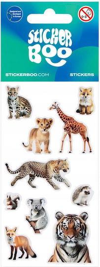 Wild Animal Stickers 66x126 S-boo Pbh120/1800