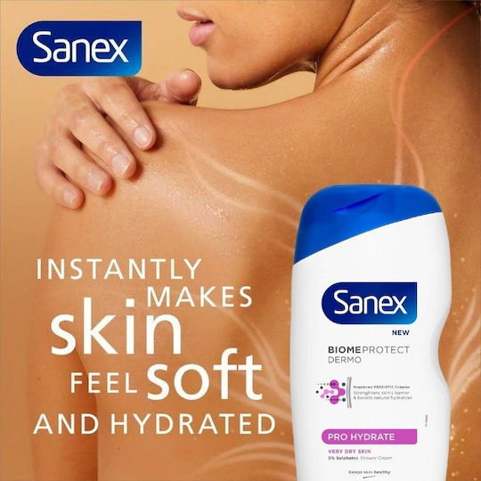 Sanex Dermo Pro Hydrate Душ Гел Хидратиращ 450ml