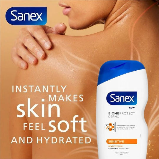 Sanex Dermo Κρεμώδες Αφρόλουτρο Ενυδατικό 450ml