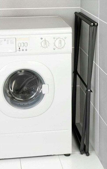 Wenko 237091121 Καλόγερος Μπάνιου Διπλός ​35x80.5cm Inox Μαύρος