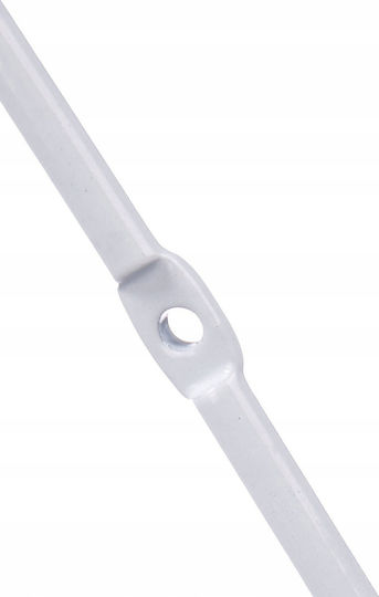 Gift Decor Double Wall-Mounted Bathroom Hook ​7x6cm Silver