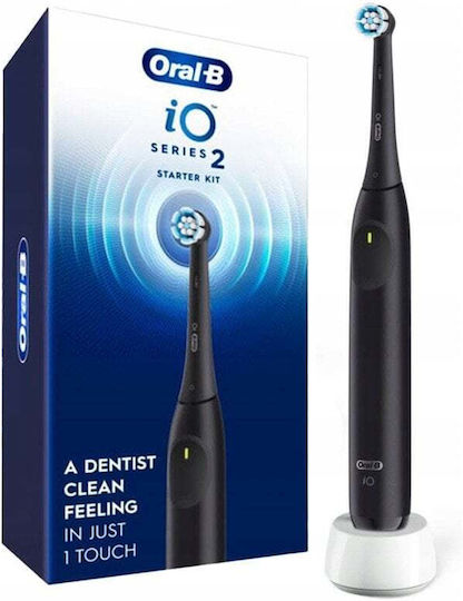 Oral-B Io 2 Electric Toothbrush with Pressure Sensor Black