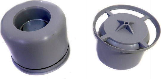 McAlpine Stainless Steel Siphon Floor with Size 11.5x11.5cm