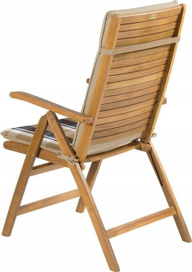 Fieldmann Perne Pentru Scaune De Grădină Bej 48x113 cm