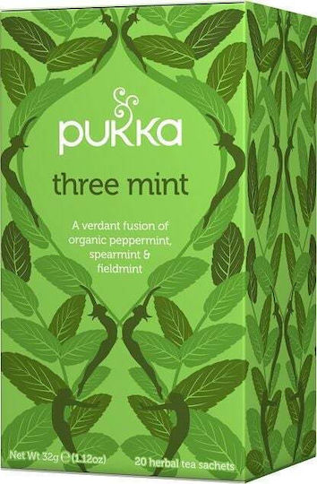 Pukka Tee Bio-Produkt Three Mint 20 Beutel 20 Beutel 32gr 1Stück
