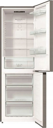 Gorenje Kühl-Gefrierkombination 300Es NoFrost H185xB60xT59.2cm. Inox NRK61CS2XL4