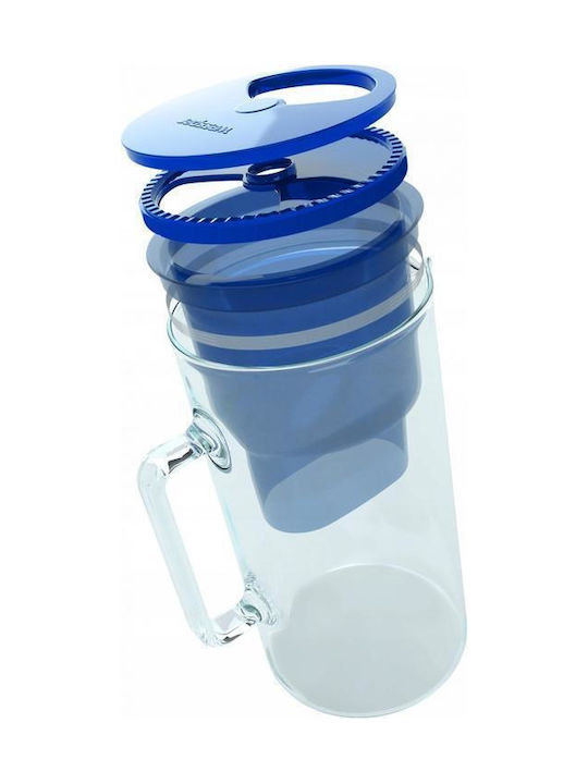 Wessper Crystal Jug with 1 Replacement Filter 2500ml