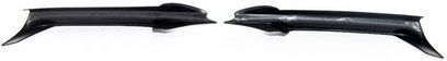 Bmw 3 E90 E91 Front Bumper Extension Matt Black