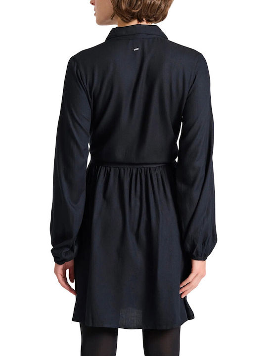 Funky Buddha Kleid Ganztägig Schwarz