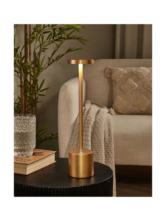 Beliani Dekorative Lampe Gold