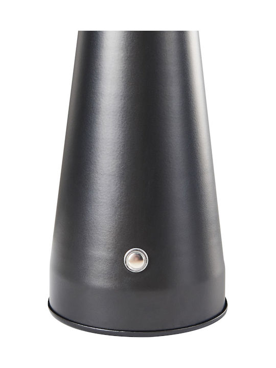 Beliani Dekorative Lampe Schwarz