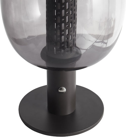Beliani Lustră Decorativă Negru