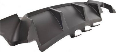 Mtuning Rear Diffuser Matt Black Bmw 5 F10 F11 2009-2016