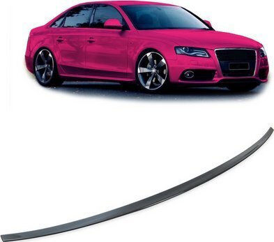Mtuning Lotka Lip Spoiler Gloss Black Audi A4 B8 2007-2015