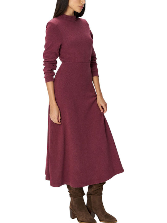 Midi Dress Red